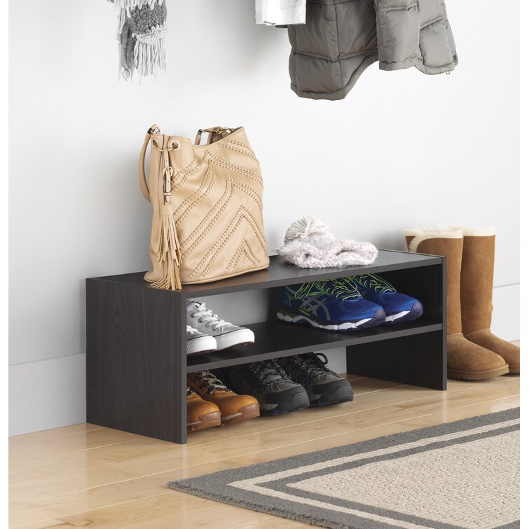 Espresso deals shoe rack